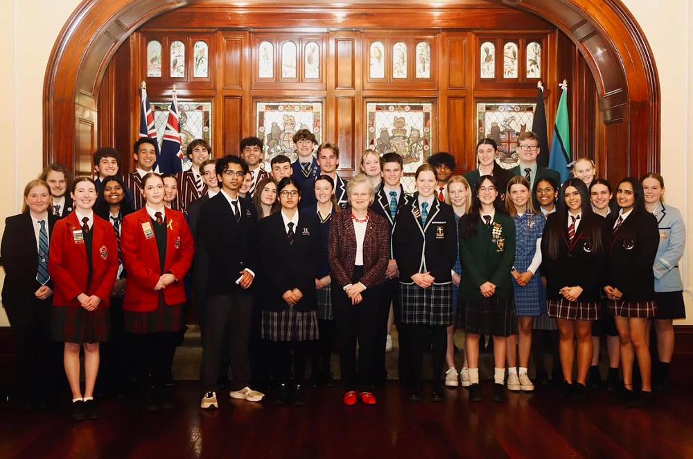 Senior Prefects Attend the Governor’s Reception