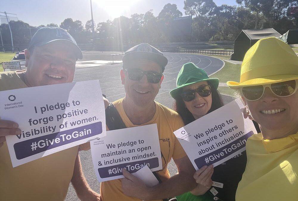 International Women’s Day at Underdale – Give to Gain