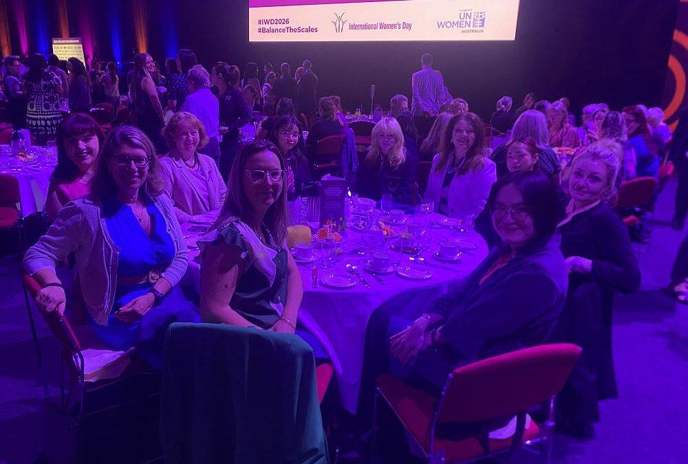 Underdale attends the International Woman’s Breakfast